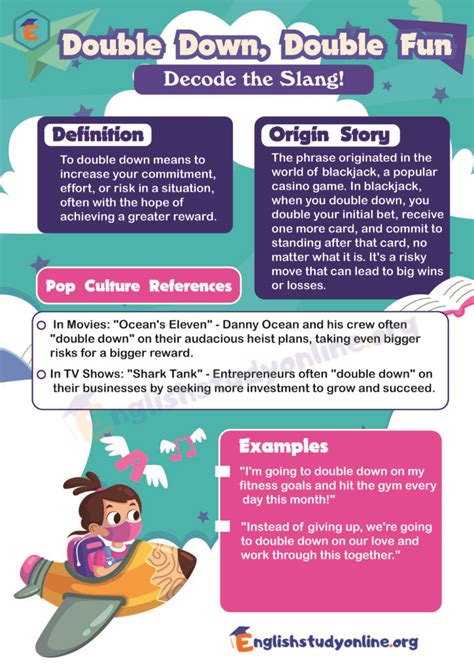 what does double down mean in slang.